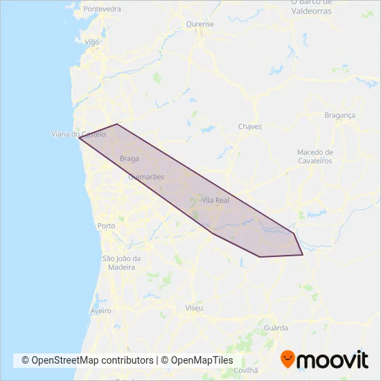 Transdev coverage area map