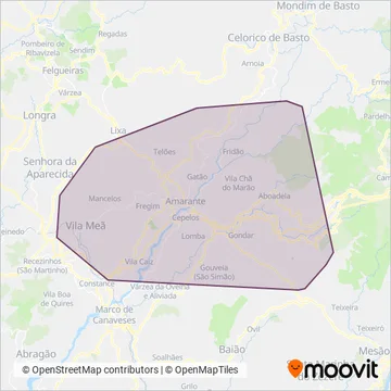RodoAmarante coverage area map
