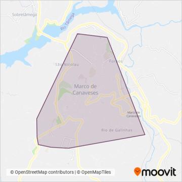 UrbMarco coverage area map