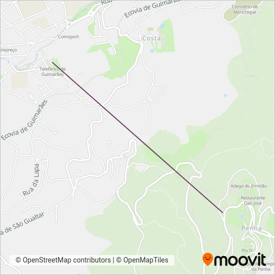 Turipenha coverage area map
