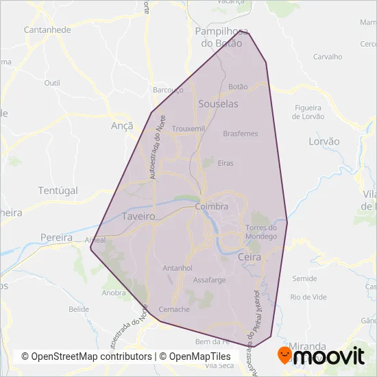 SMTUC coverage area map