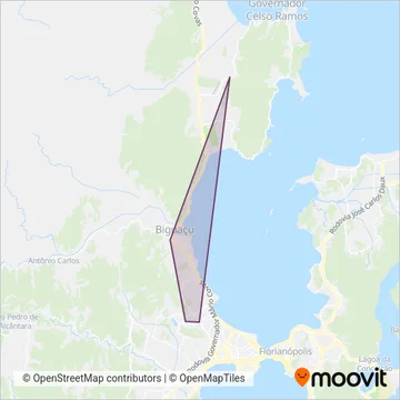 Biguaçu - ExecutiveClass coverage area map