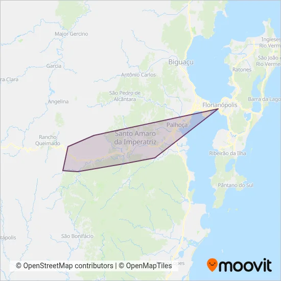 Imperatriz coverage area map