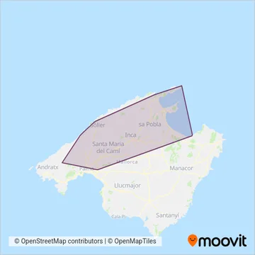 Grupo Ruiz coverage area map