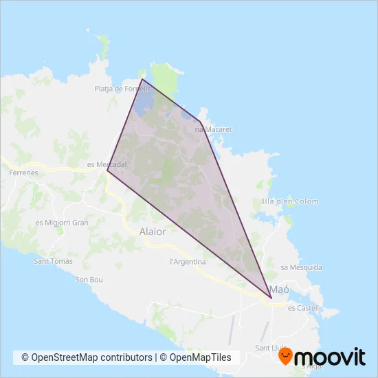 AUTOS FORNELLS, SL coverage area map