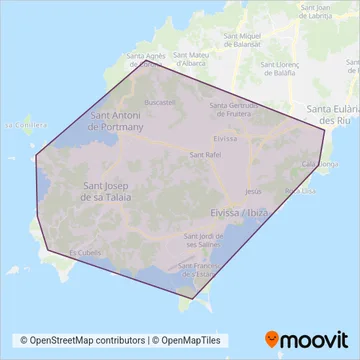 Voramar el Gaucho coverage area map