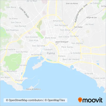 Trasmapi coverage area map