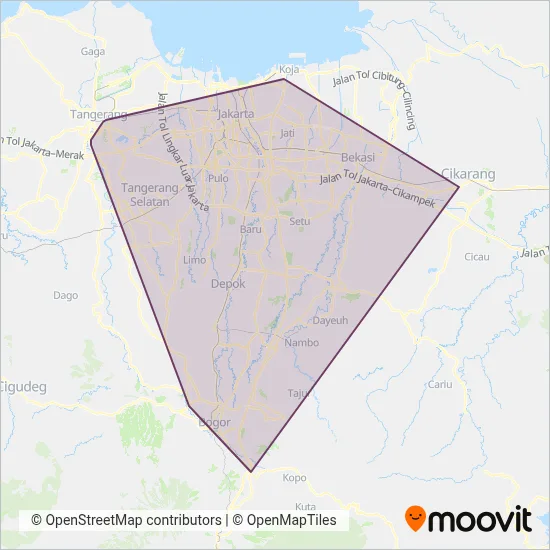 Agra Mas coverage area map