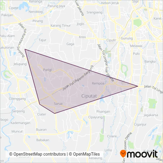 TCB coverage area map