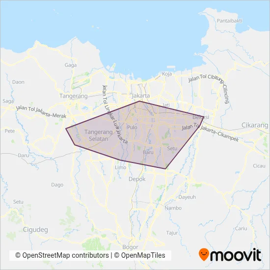 RoyalTrans coverage area map