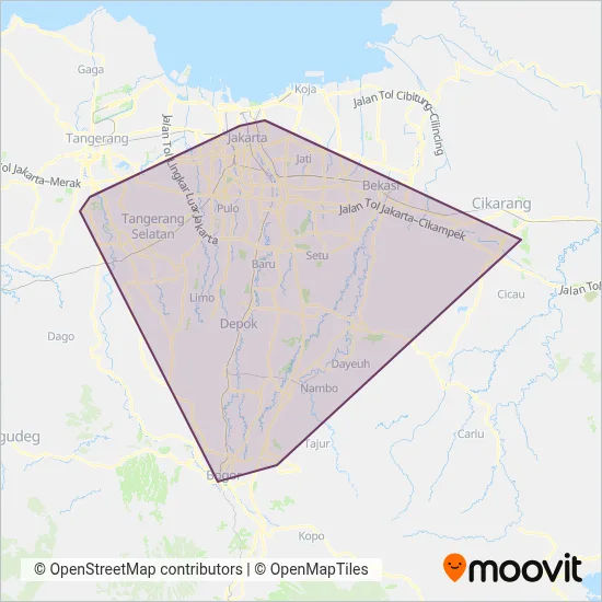PPD coverage area map