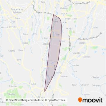 Miniarta coverage area map