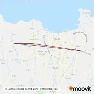 AJA P coverage area map