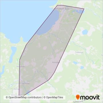 Схема покрытия компании Ленинградская АЭС