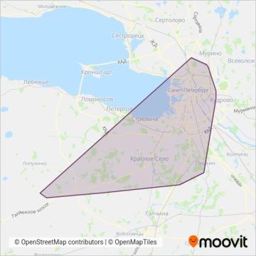 Схема покрытия компании * ООО "Домтрансавто"