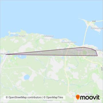 Схема покрытия компании * ООО "АТП Барс 2"