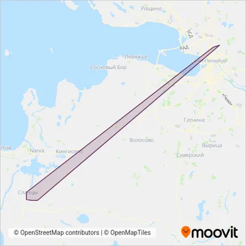 * ИП Марков В.А. coverage area map