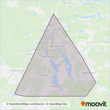 Схема покрытия компании * ООО «Гранит-Авто»