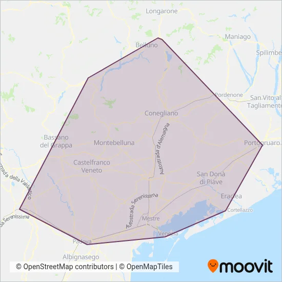 MOM coverage area map