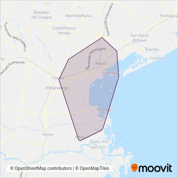 ACTV (Bus) coverage area map