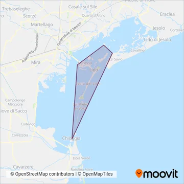 ACTV (Ferry) coverage area map