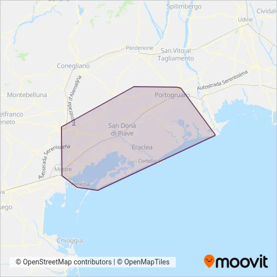 ATVO coverage area map