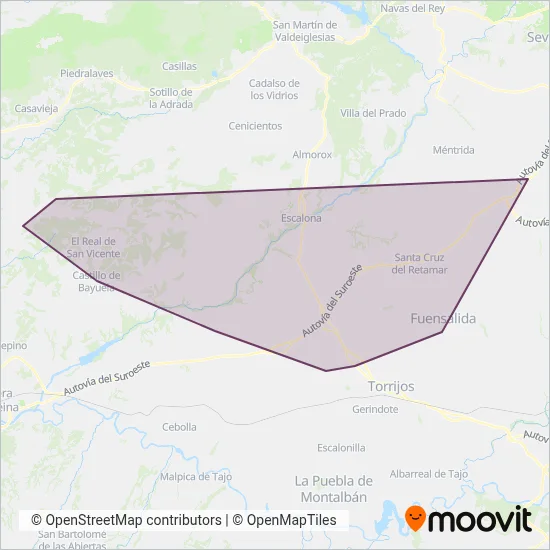 Cobertura del mapa de Cevesa