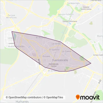 FUENLABRADA EMT coverage area map