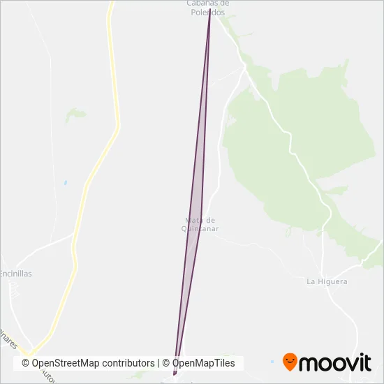 Autocares Garrido S.L coverage area map