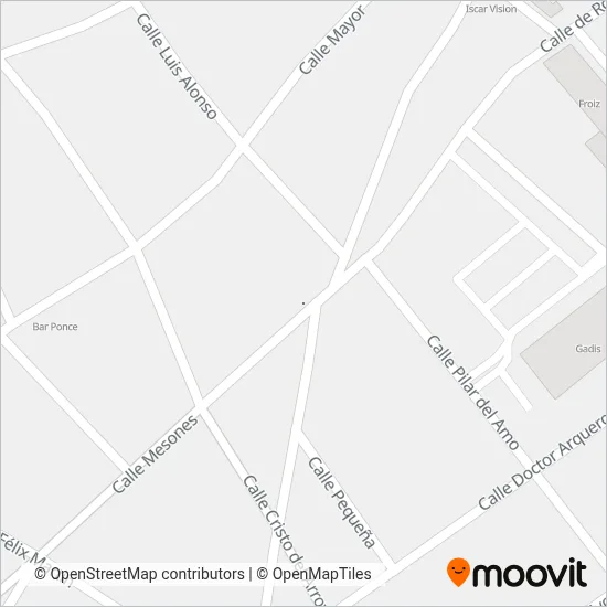 ECSA, Empresa Cabrero S.A. coverage area map