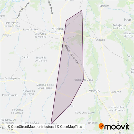 La Regional Vsa coverage area map