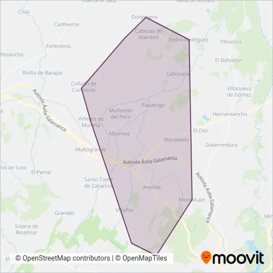 Navatour coverage area map