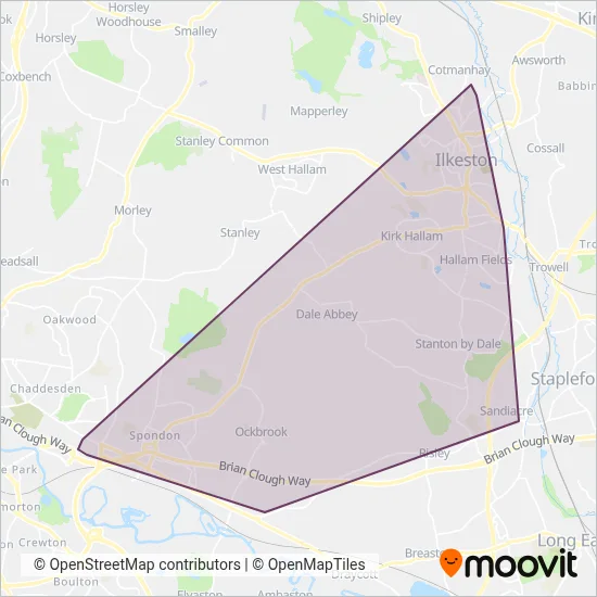 Littles Travel coverage area map