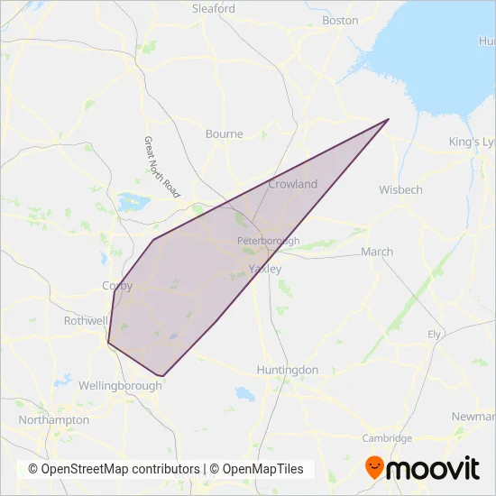 Shire Connect coverage area map