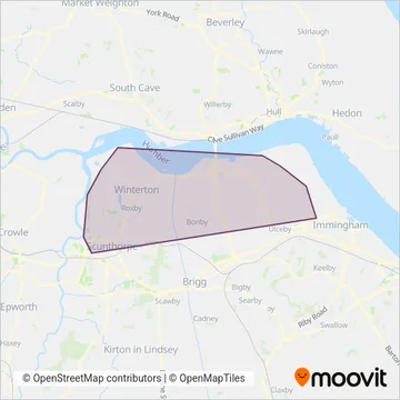 21 Transport coverage area map