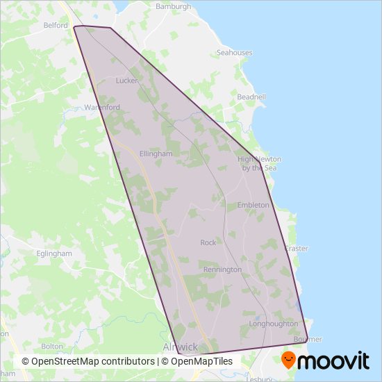 Travelsure coverage area map