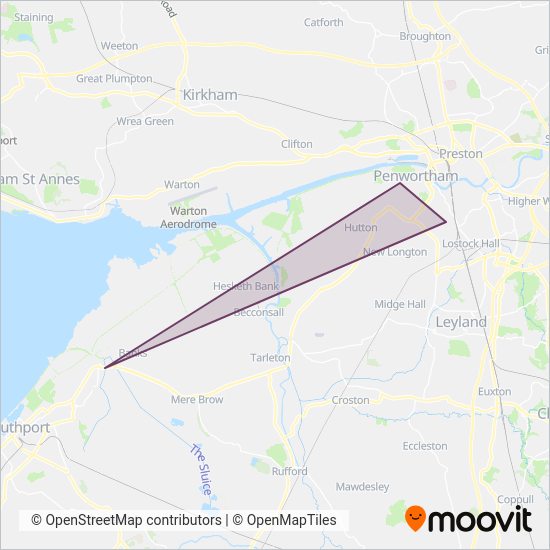 Shane Nuttall coverage area map