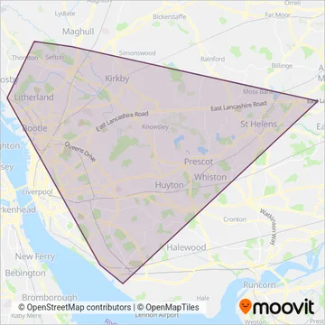 Hattons Travel coverage area map