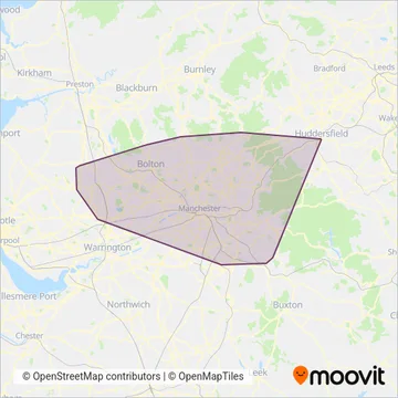 Bee Network coverage area map