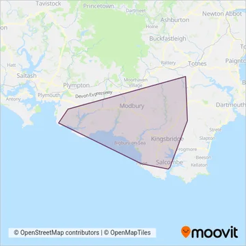 Tally Ho! coverage area map