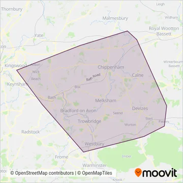 Faresaver coverage area map