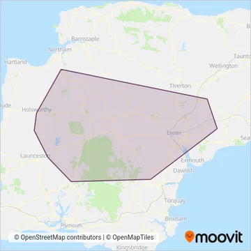 MD Coaches coverage area map
