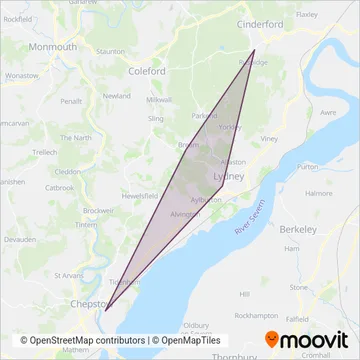 James Bevan coverage area map