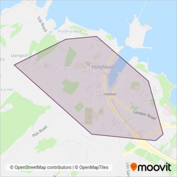 Goodsir coverage area map