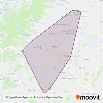 Owen Travelmaster coverage area map