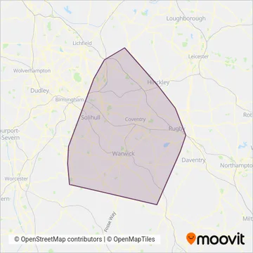 Flexibus coverage area map