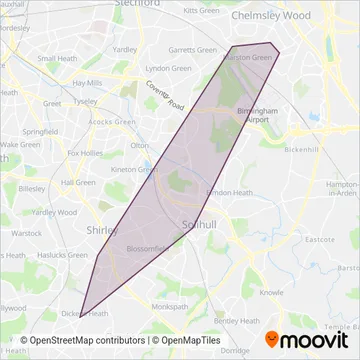 LandFlight coverage area map