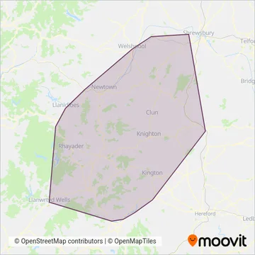Celtic Travel coverage area map