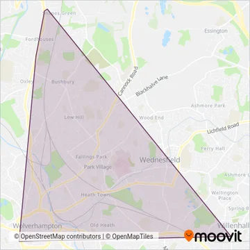 Let's Go coverage area map
