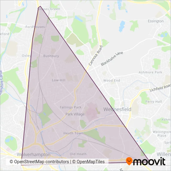 Let's Go coverage area map